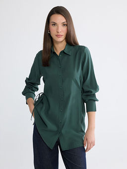 Ba?lama Detayl? Kad?n G?mlek Tunik