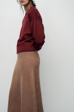 BASIC PLAIN KNIT SWEATSHIRT - Zara фото 23