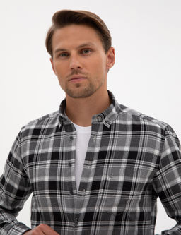 Siyah Regular Fit Uzun Kollu G_mlek - Pierre cardin фото 2