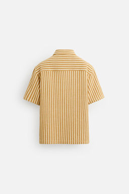 STRIPED TEXTURED SHIRT - Zara фото 9