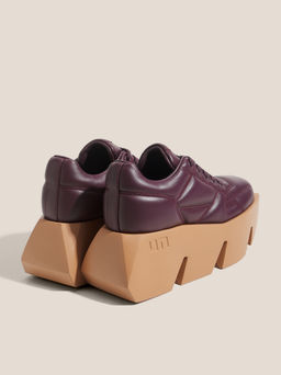 Женские полуботинки UNITED NUDE Bull Puffy Sneaker Артикул 4636558, темно-бордовый