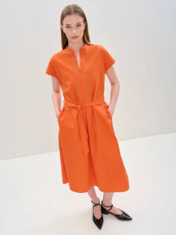 Платье женское 12421-35051 orange