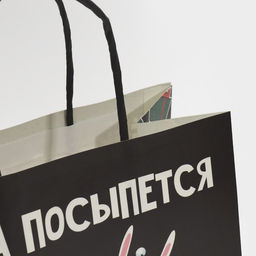 Пакет подарочный А ты держись, 22 22 11 см - Дарите счастье фото 4