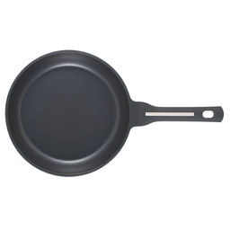 52082 WERNER Сковорода NERO 26,0x5,4 см с индукционным дном, с двухслойным антипригарным покрытием Pfluon, бакелитовая ручка с покрытием Soft Touch. Материал: литой алюминий. Толщина стенок: 1,5 мм, толщина дна: 4,0 мм.  фото 3