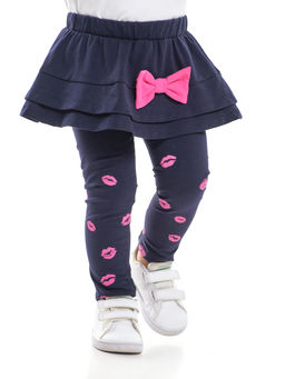 Бриджи (лосины) UD 6118 т.синий - Mini maxi фото 4