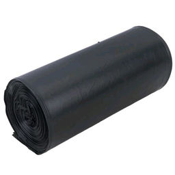 Мешки для мусора 60л, рулон 20шт., черный/голубой "ПластОпт"