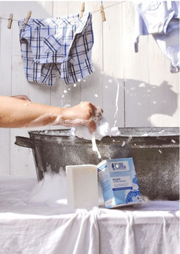 Цена за 3 шт Хозяйственное мыло Pure Water 175 г  фото 5