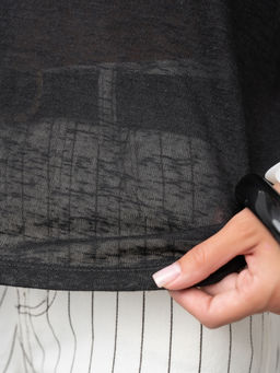 Футболка паутинка полупрозрачная - Binita фото 8