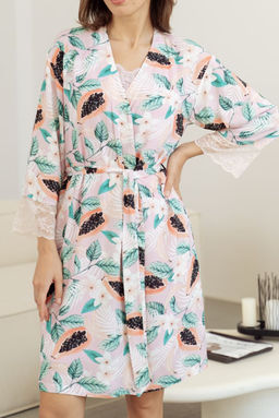 ПЕНЬЮАР ЖЕНСКИЙ арт. 4108W-76022.1H-051 - Almando melado фото 3