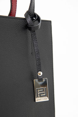 Сумка женская Ц-550.1 черный+красный - Protege фото 4