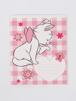 Цена за 20 шт. Тетрадь А5, 12 листов в косую линейку "Кошечка"микс