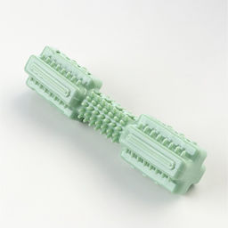 Игрушка для лакомств и сухого корма Конструктор, TPR, массажная, 14 х 3,5 см, зелёная - Пижон фото 2