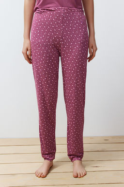 Gul Kurusu Kalpli Orme Pijama Tak?m? THMSS24PT00254