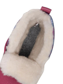 BO-328(2) Ботинки цвет розовый (шерсть) - Bottilini фото 5