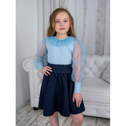 Блузка МИРА в школу для девочки 2-132