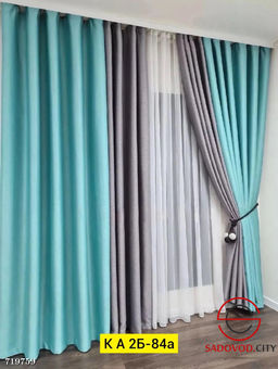 Шторы и тюль блекаут комбинированные