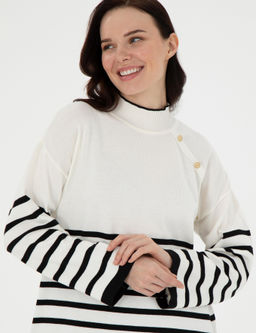 Ekru Comfort Fit Kazak - Pierre cardin фото 3