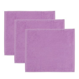 Набор махровых полотенец Happy day, 30×30 см - 3 шт., 340 г/м², 100% хлопок