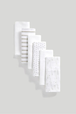 Mothercare / Пеленки муслиновые 6 шт. 60 х 60 см