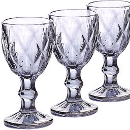 29673-5 Набор рюмок 6шт 50мл ЧЕРНЫЙ ЗЕРКАЛ (х16)