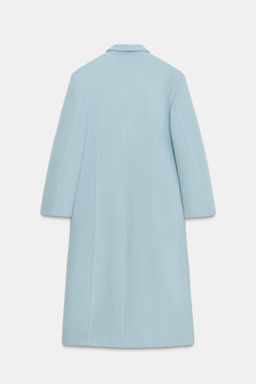 FITTED WOOL BLEND COAT ZW COLLECTION - Zara фото 7