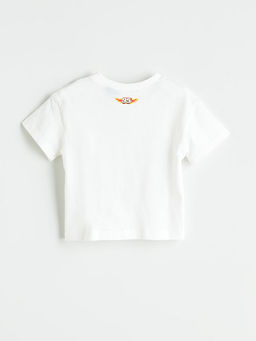 Arabalar Bask?l? Erkek Bebek Ti??rt ve ?ort