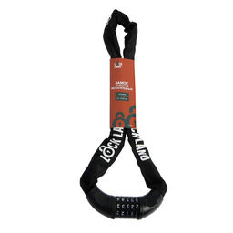 Замок навесной велосипедный LOCKLAND, кодовый, 6 х 1000 мм, цвет черный  фото 3