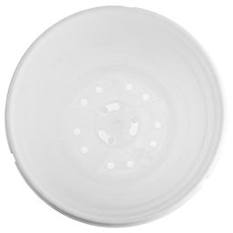 Горшок для цветов пластмассовый Глория 3,3л, д21,5см, h14см, белый (Россия) - Домашняя мода фото 3