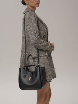 Кожаная сумка Sophie DBR 31059 черный рокфор  фото 5