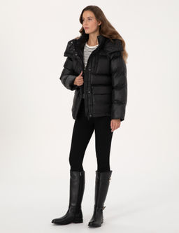 Siyah Oversize Mont - Pierre cardin фото 5