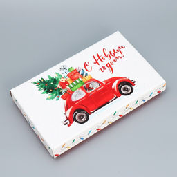 Коробка складная С Новым годом, 25.5 15 4 см - Дарите счастье фото 2