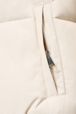 FAUX SHEARLING HOOD WATER-REPELLENT WINDPROOF ANORAK - Zara фото 11