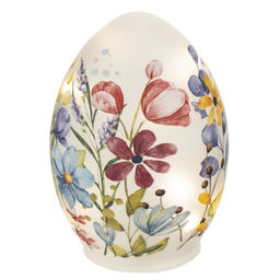 Изделие декоративное "Яйцо" (подсветка, AAAx3 н/п), L10 W10 H14 см