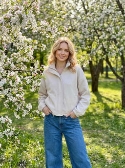 K13431 Толстовка на молнии СТАЛЬ