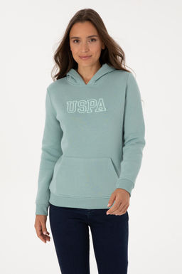 Kad_n Mint _ardonlu Kap__onlu Basic Sweatshirt - U.s. polo assn фото 3