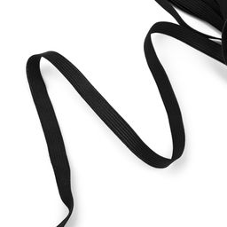 Лента эластичная Gamma 0010 Ч 10 мм 100 м вязаная черный