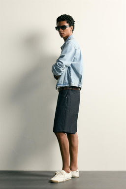 BERMUDA BAGGY FIT RAYA DIPLOM?TICA / Marino oscuro - Zara фото 4