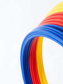 Комплект тренировочных колец FN Strength Ring 40см/12шт (Red/Yellow)