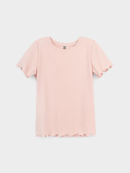 КР 301989/дымчатая роза фуфайка (футболка) для дев