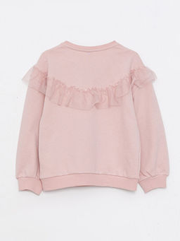 Bisiklet Yaka Basic Uzun Kollu K?z ?ocuk Sweatshirt - Waikiki фото 2