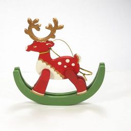 Елочные игрушки - Олень на качалке 3020 - Idh фото 2