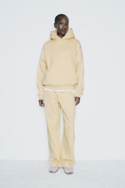 PLUSH WIDE-LEG TROUSERS - Zara фото 8