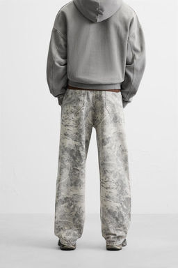 WASHED CARPENTER TROUSERS - Zara фото 3