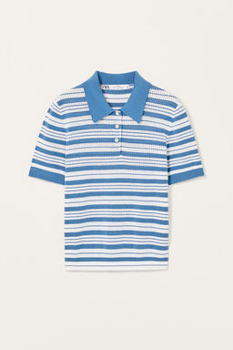 STRIPED KNIT SWEATER LIMITED EDITION - Zara фото 5