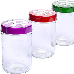 80715 Емкость для сыпучих продуктов красный 660 млMB (х12) - Mayer&boch фото 2