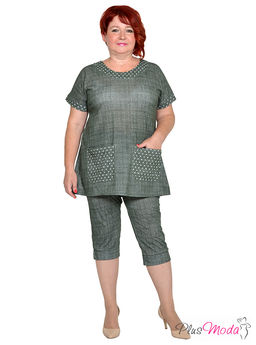 Туника Модель №1957 размеры 44-84 - Plusmoda фото 3