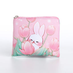 Кошелек детский текстильный Зайчик, 11?9?0.5 см - NAZAMOK KIDS фото 3