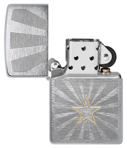 Зажигалка ZIPPO Звезда | Star Design 48657  фото 4