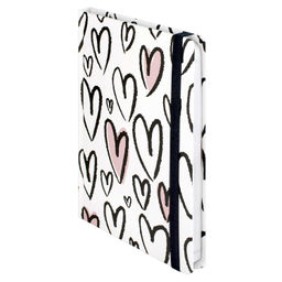 Ежедневник недатированный арт. 71542 КРУПНЫЕ СЕРДЕЧКИ