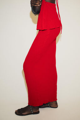 TEXTURED LONG SKIRT - Zara фото 4
